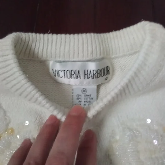 Vintage 1980s Victoria Harbor sweater - Picture 9 of 10